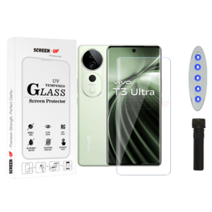 vivo T3 Ultra UV Tempered Glass Screen Protector