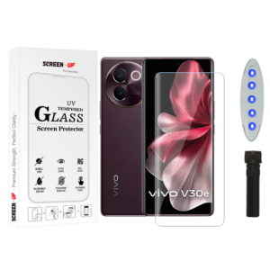 vivo V30e UV Tempered Glass Screen Protector