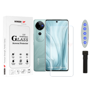 vivo V40 Pro 5G UV Tempered Glass Screen Protector