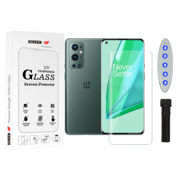 OnePlus 9 Pro 5G UV Tempered Glass Screen Protector