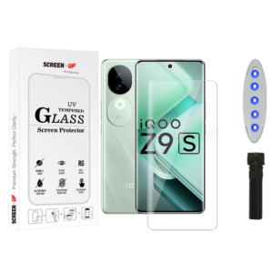 vivo iQOO Z9s 5G UV Tempered Glass Screen Protector