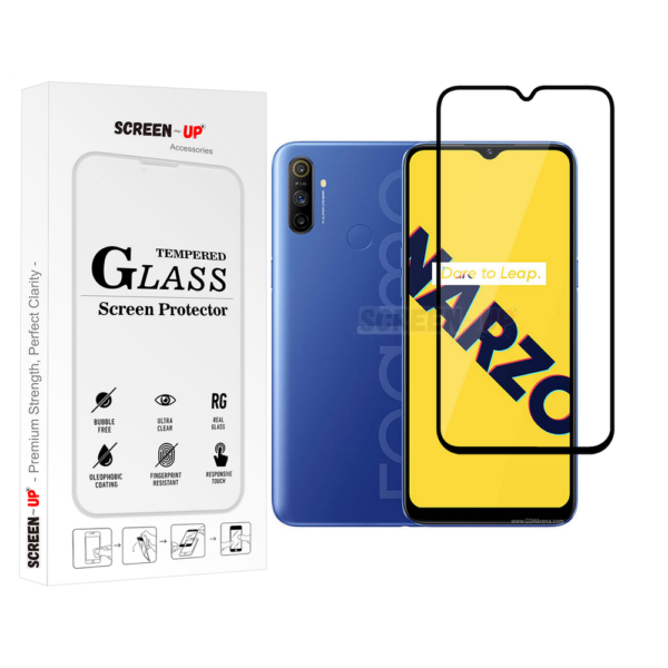 Realme Narzo 10a Tempered Glass Screen Protector
