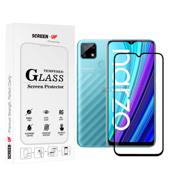 Realme Narzo 30A Tempered Glass Screen Protector